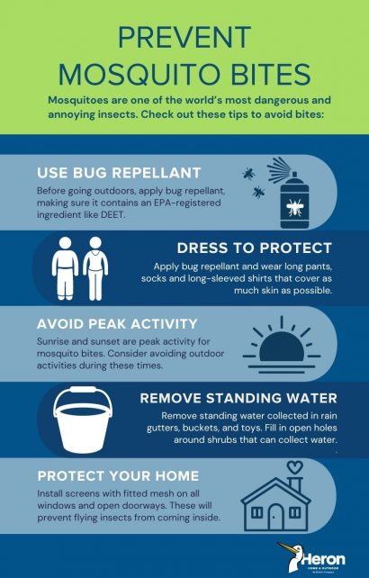 How to prevent mosquito bites in Central FL - Heron Home & Outdoor