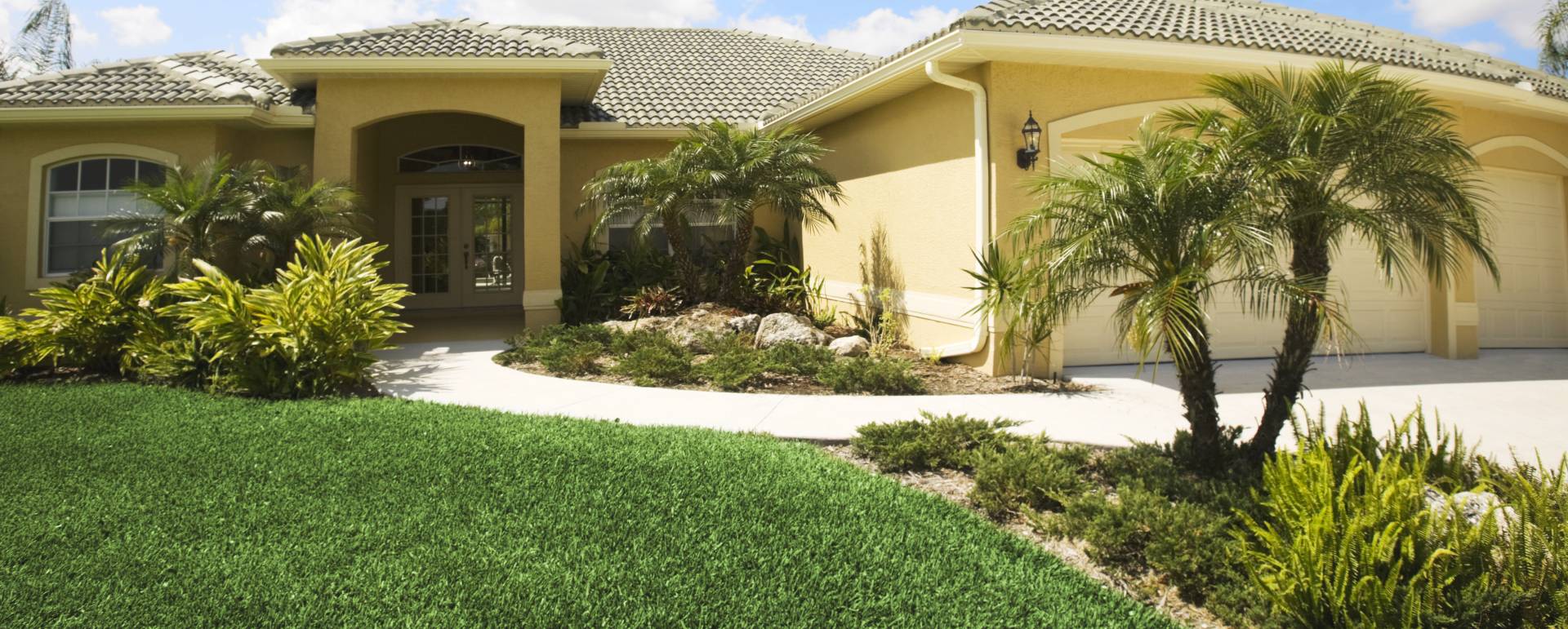 A healthy lawn in Central FL - Heron Home & Outdoor